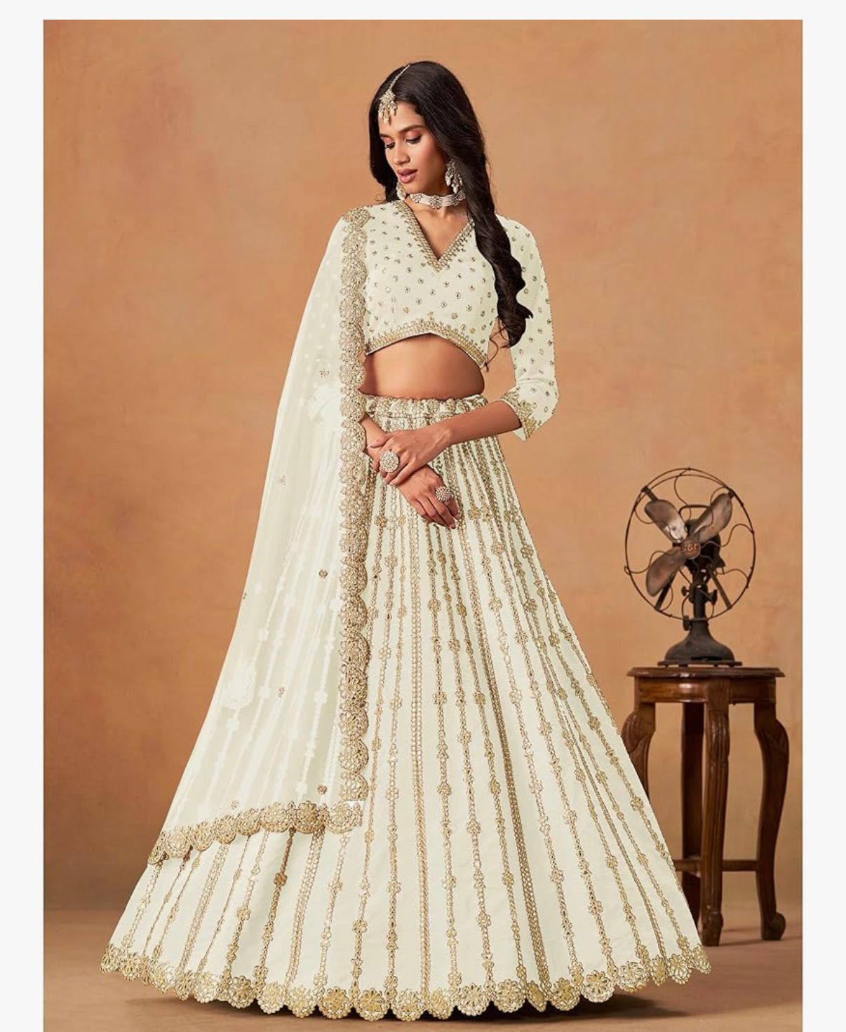 JIVRAJ - Women's Special Wedding Wear Indian Designer Stitched Beautiful Lehenga Choli