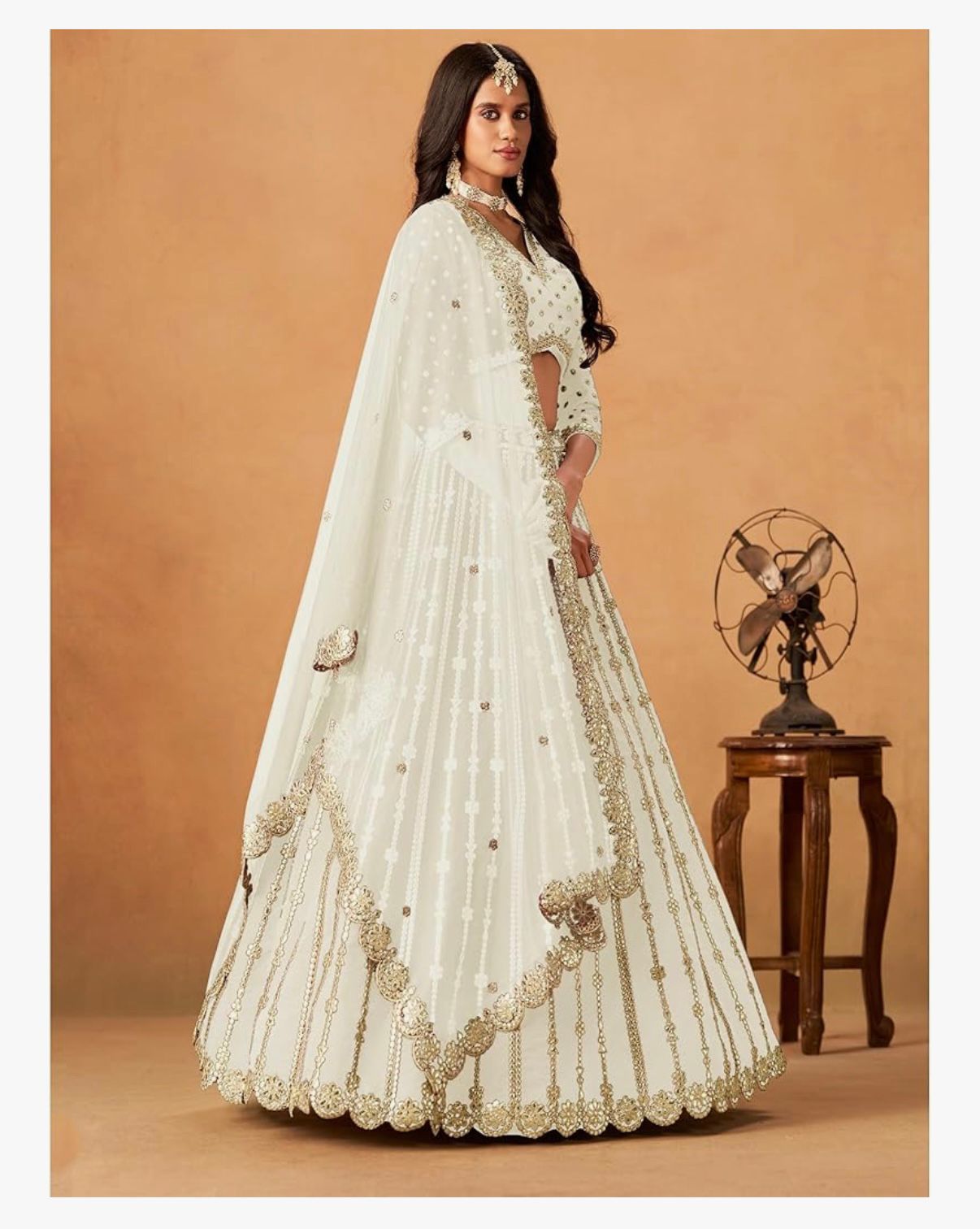JIVRAJ - Women's Special Wedding Wear Indian Designer Stitched Beautiful Lehenga Choli