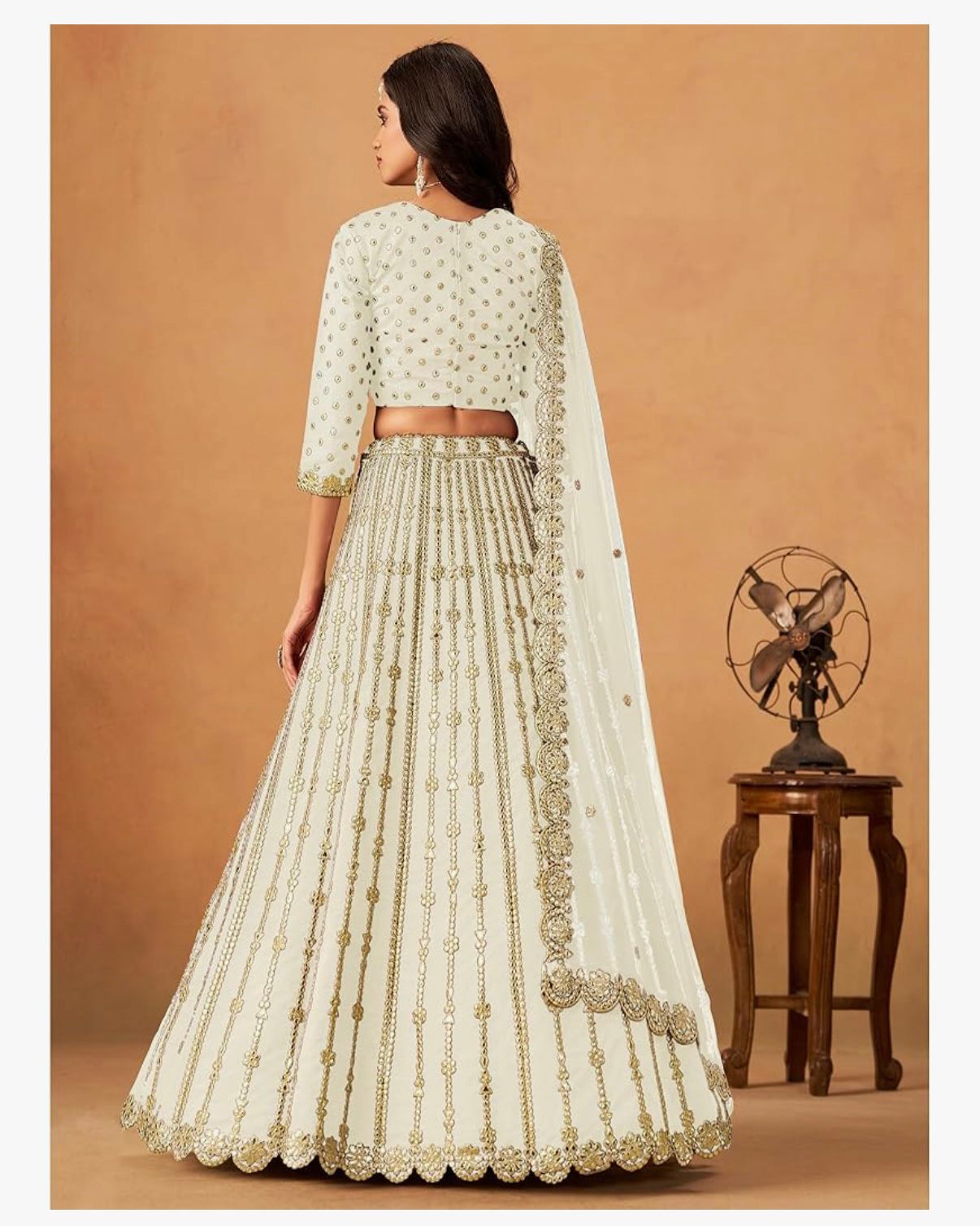 JIVRAJ - Women's Special Wedding Wear Indian Designer Stitched Beautiful Lehenga Choli