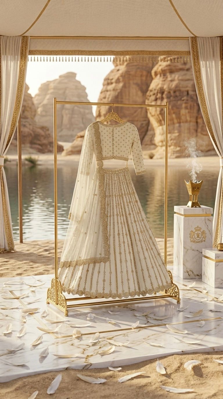 JIVRAJ - Women's Special Wedding Wear Indian Designer Stitched Beautiful Lehenga Choli