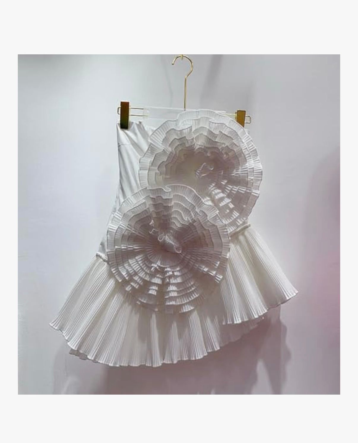 DESERT BLOOM - Street Fashion Three-Dimensional Large Flower Decorative Tube Top