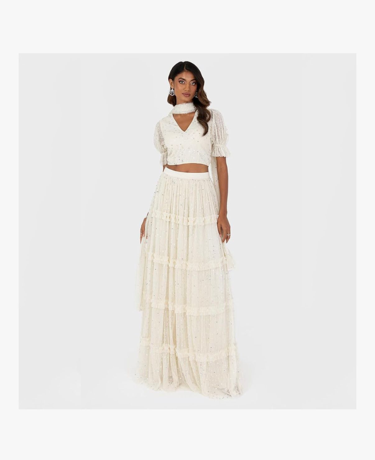 Maya Deluxe Damen Indian Traditional Dress For Women Outfit Lengha Choli