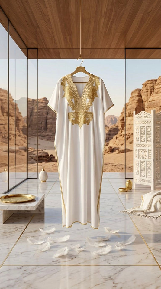 LIGHT OF HORUS - Summer Egyptian/ Moroccan Kaftan