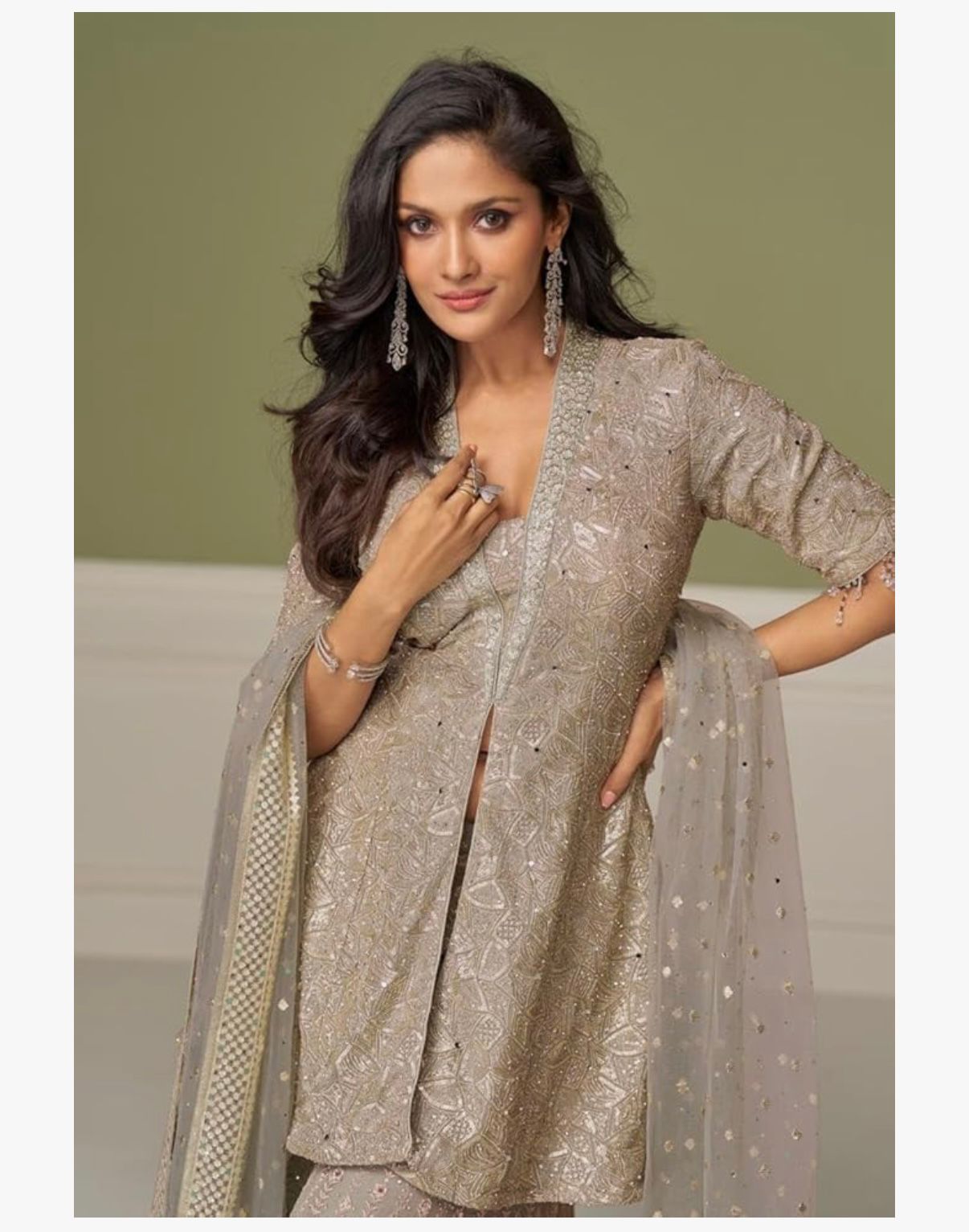 TARA - Indian Women Party Wear Fancy Sharara Style Suit 20204