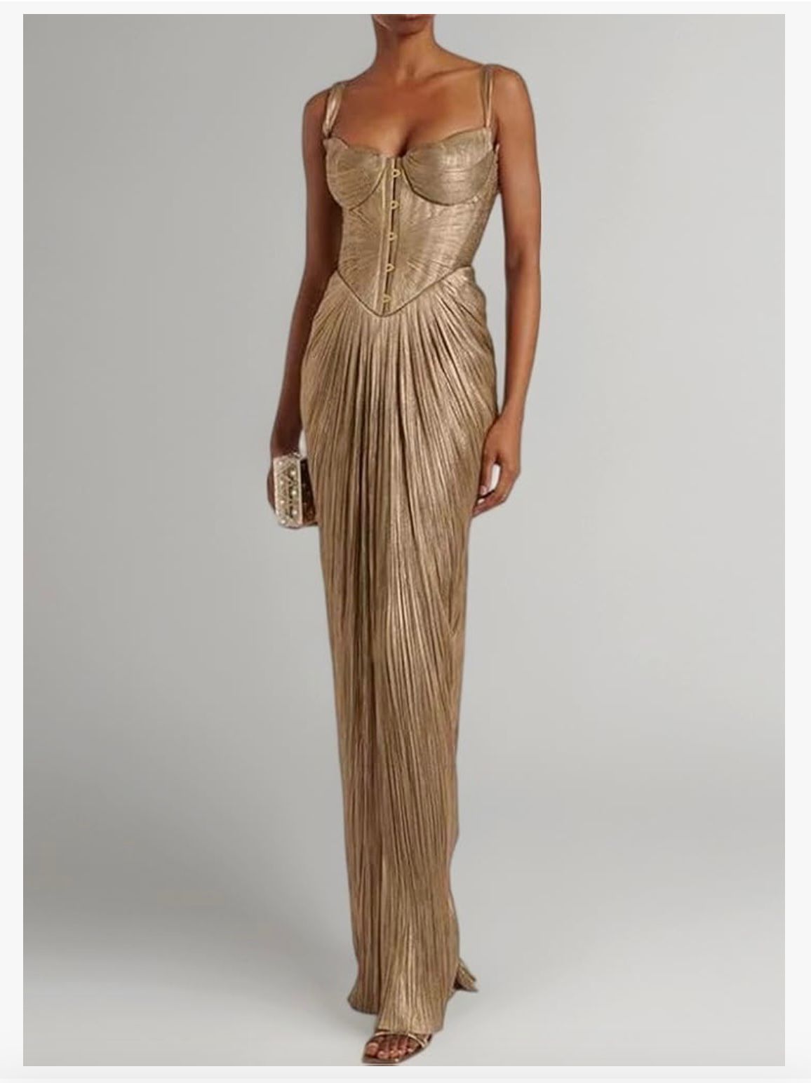 Egyptian Rebirth - Women Wrap Chest High Waist Party Dress Hollow Sleeveless Vacation Long Dress Slim Split Dresses
